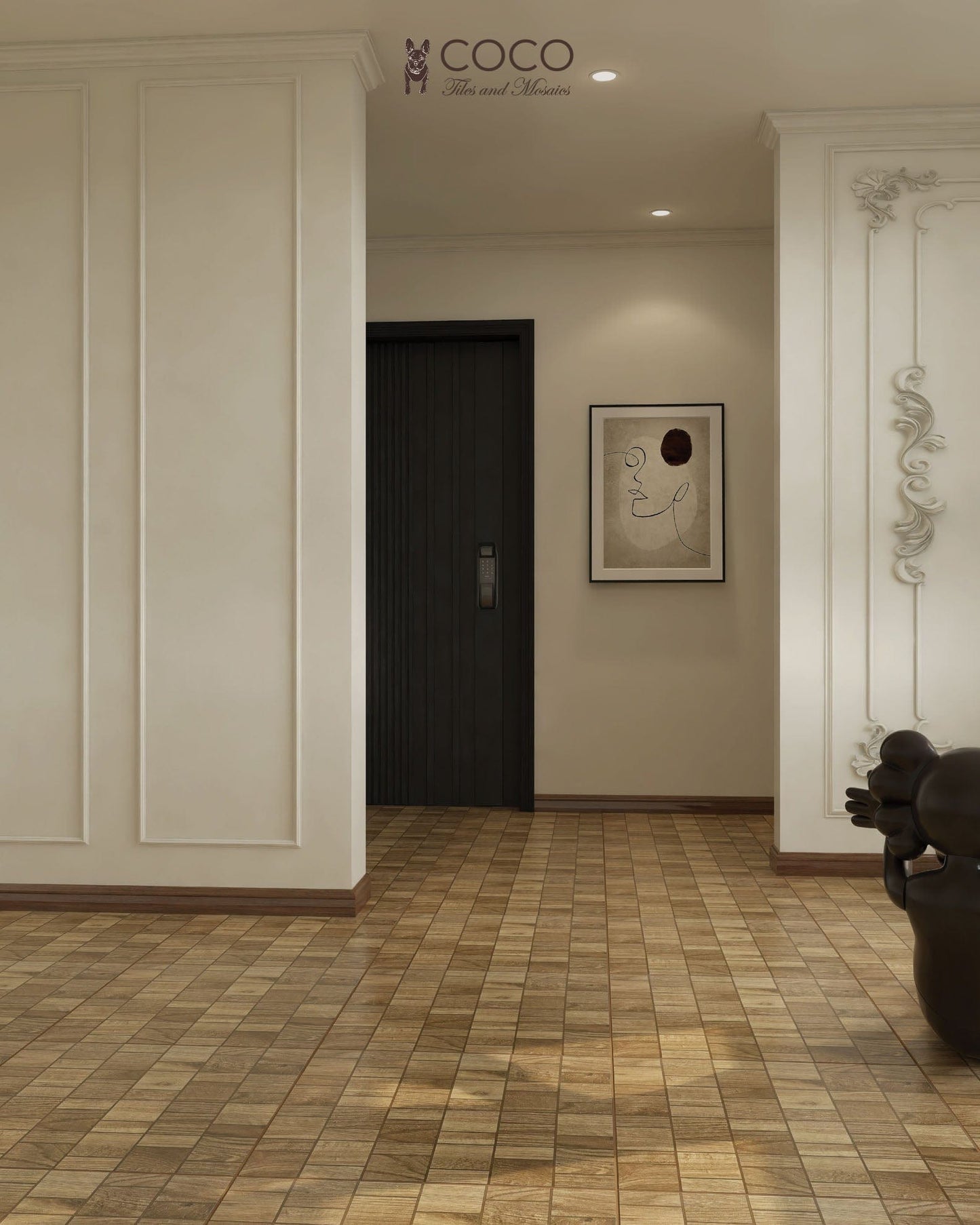 Timberlace Series - Ashveil Matte 600x600mm Porcelain Tile