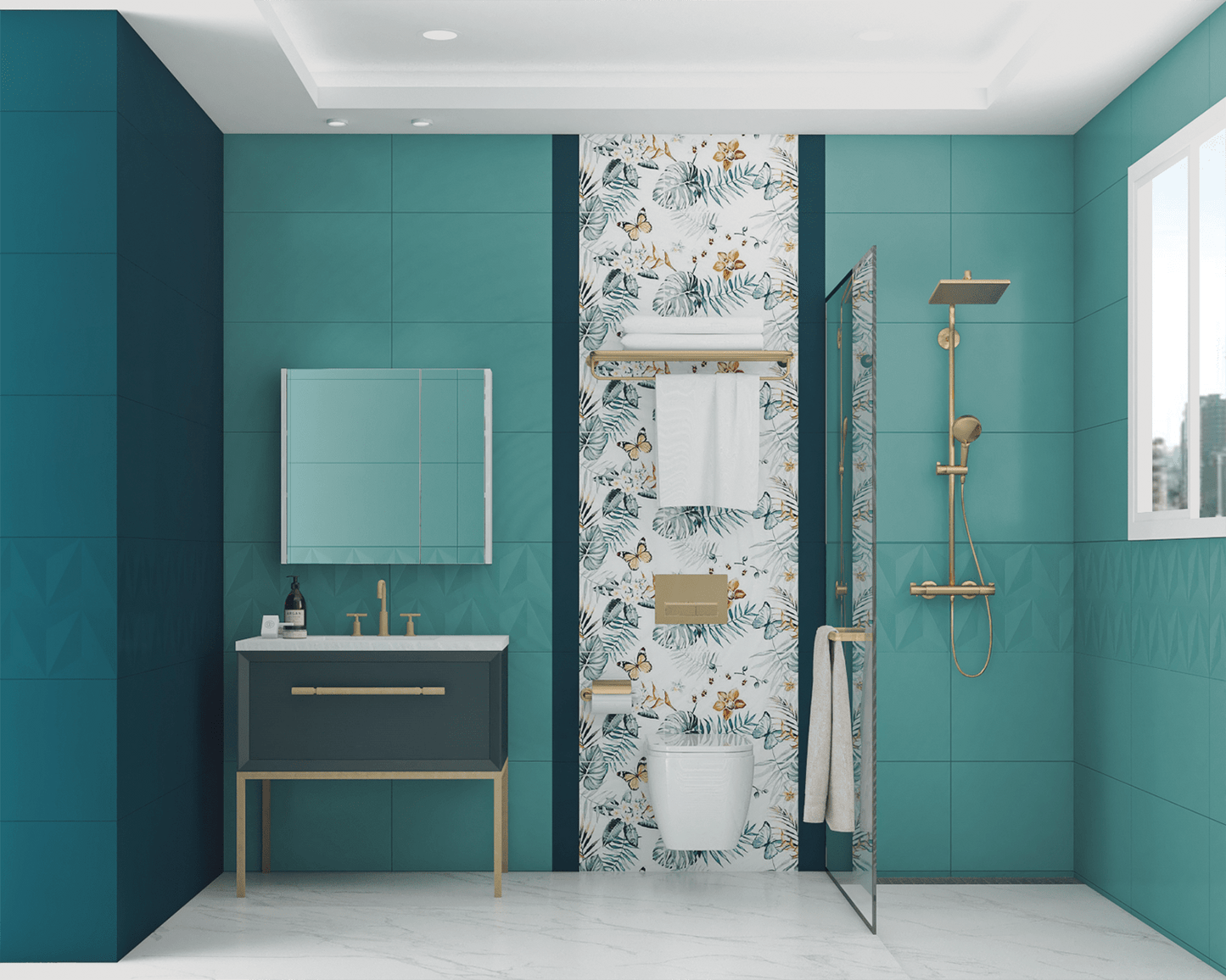 Bloom Series - Perfect Dream Satin 400x800mm Ceramic Tile