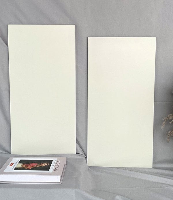 Coastal Colour Palette Series - Earth Tones White Blush Satin 400x800mm Ceramic Tile