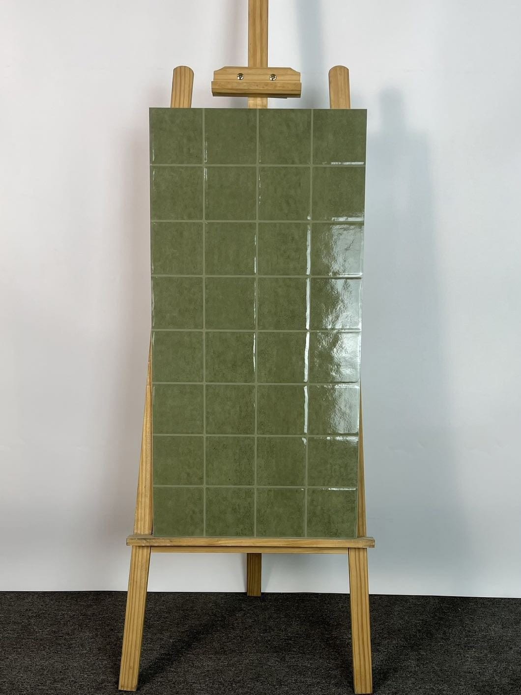 Coastline Series - Harbour Grid Cypress Gloss 400x800mm Porcelain Tile