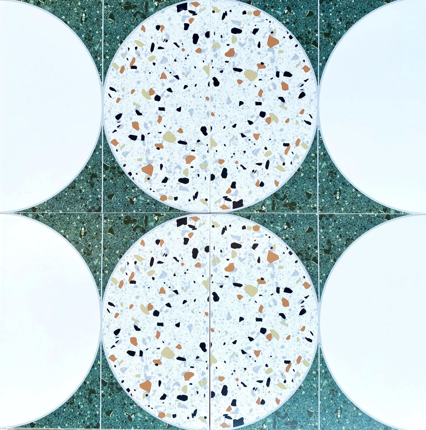 Geometry Bohemian Series - Double Vision Satin 300x300mm Ceramic Tile