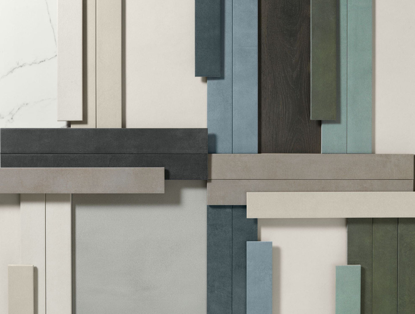 Driftboard Shore Series - Midnight Wave Matte 75x600mm Porcelain Tile