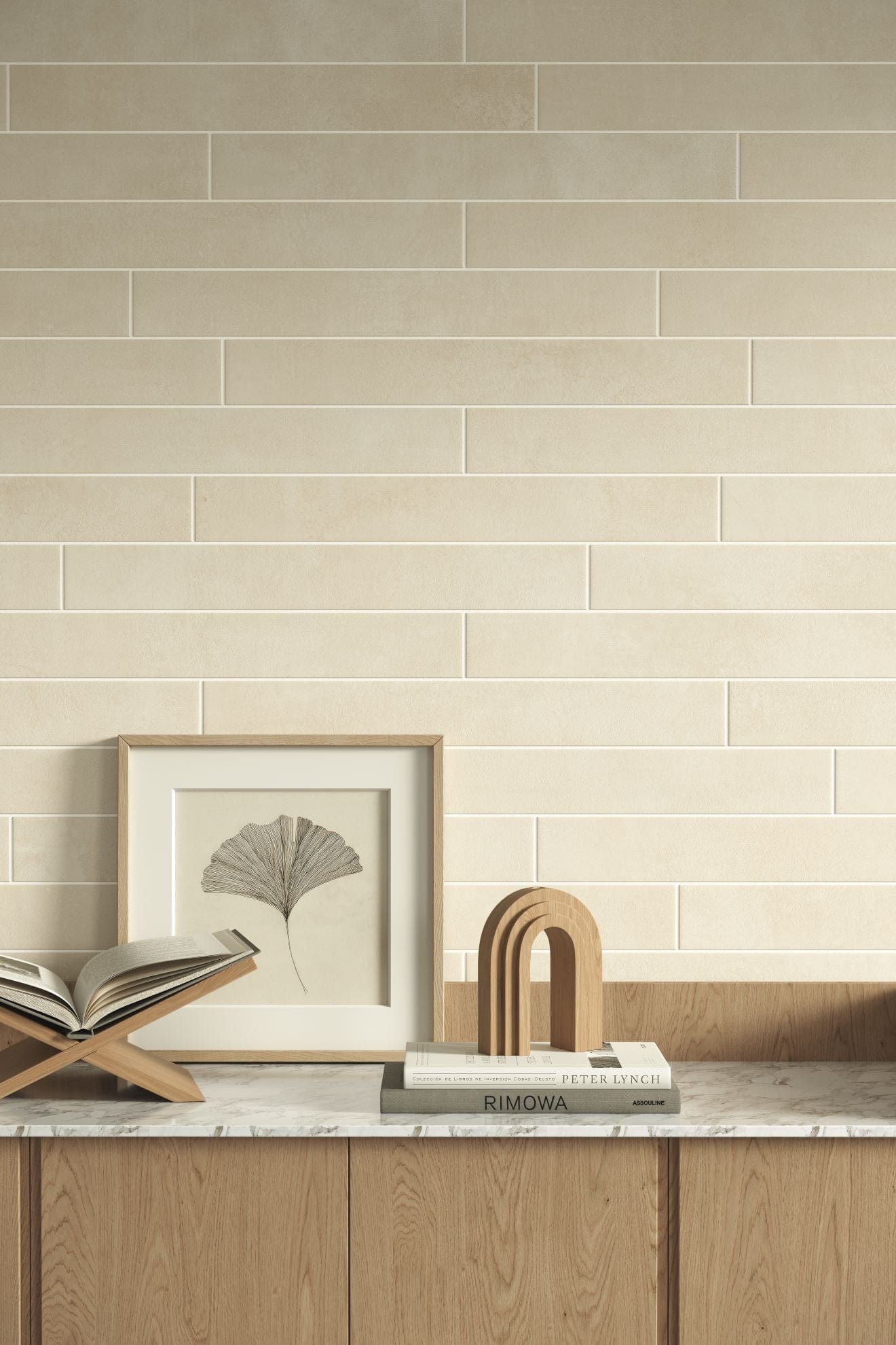 Driftboard Shore Series - Sandy Shore Matte 75x600mm Porcelain Tile