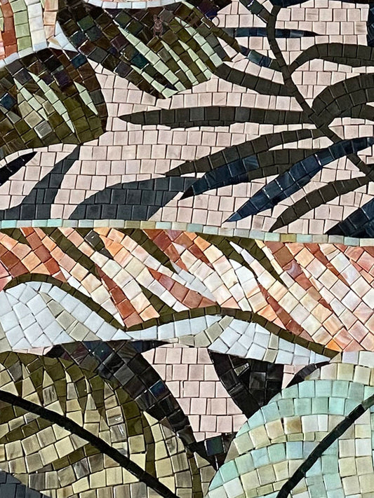 Dusky Canopy Mosaic Wall