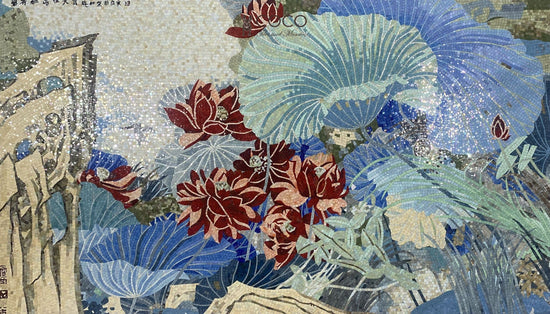 The Flow of Life Glass Mosaic