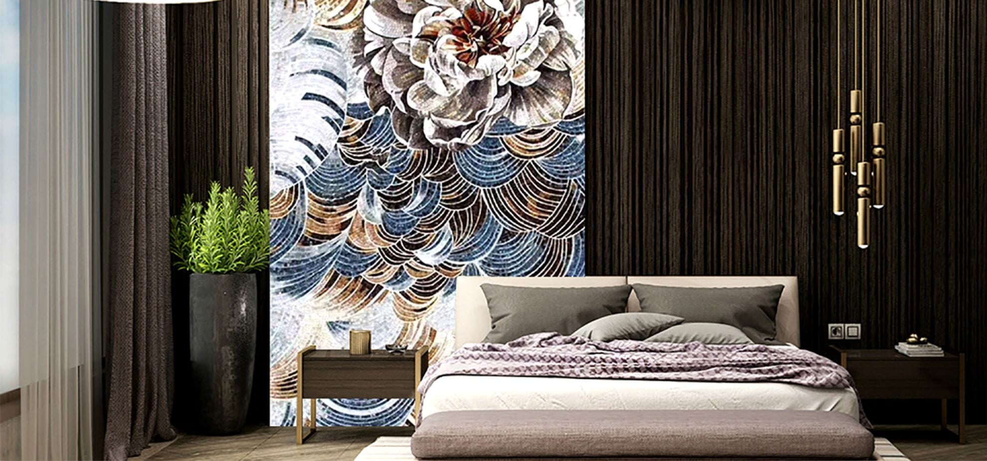 Flower and Tree Artwork