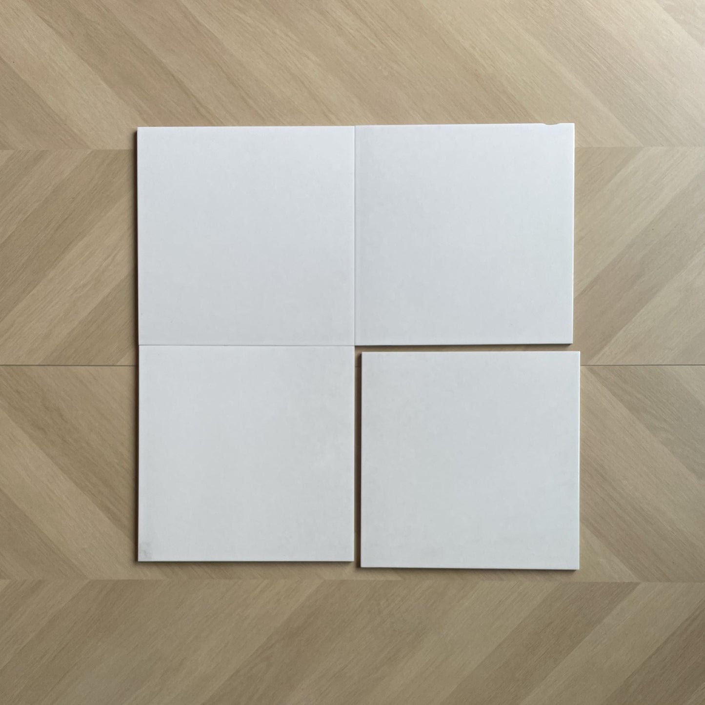 Checkerboard Series - CoCo's White Satin 300x300mm Porcelain Tile