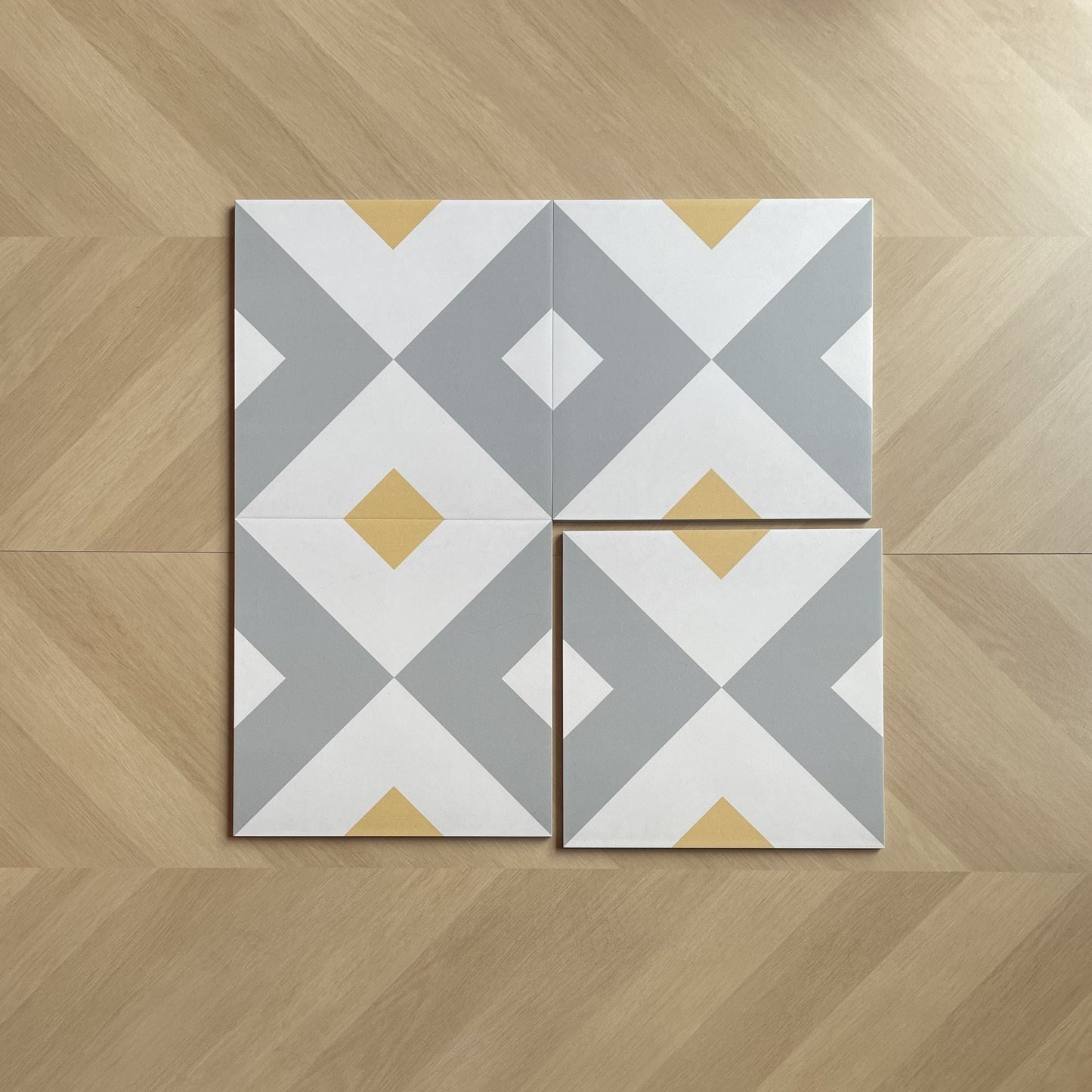 Geometry Bohemian Series - Stellar Satin 300x300mm Ceramic Tile