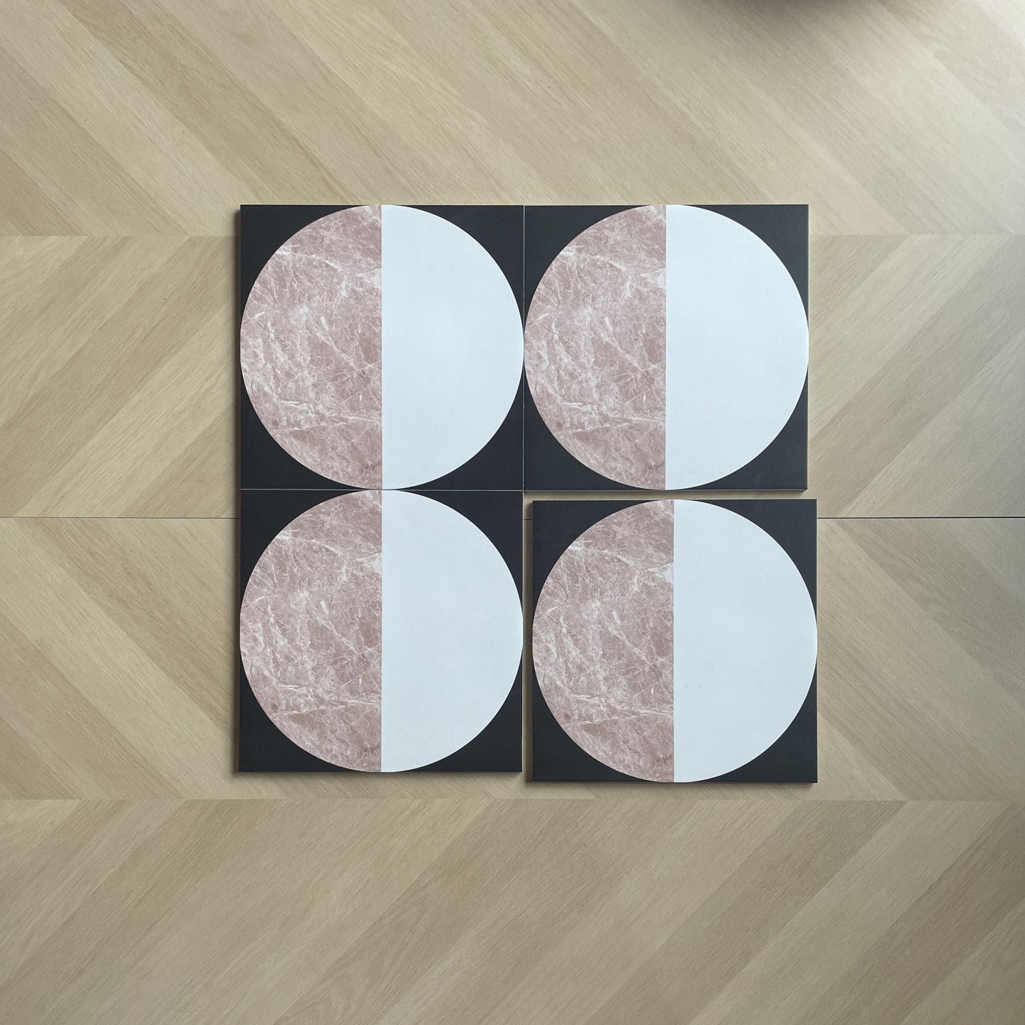 Geometry Bohemian Series - Luna Satin 300x300mm Ceramic Tile