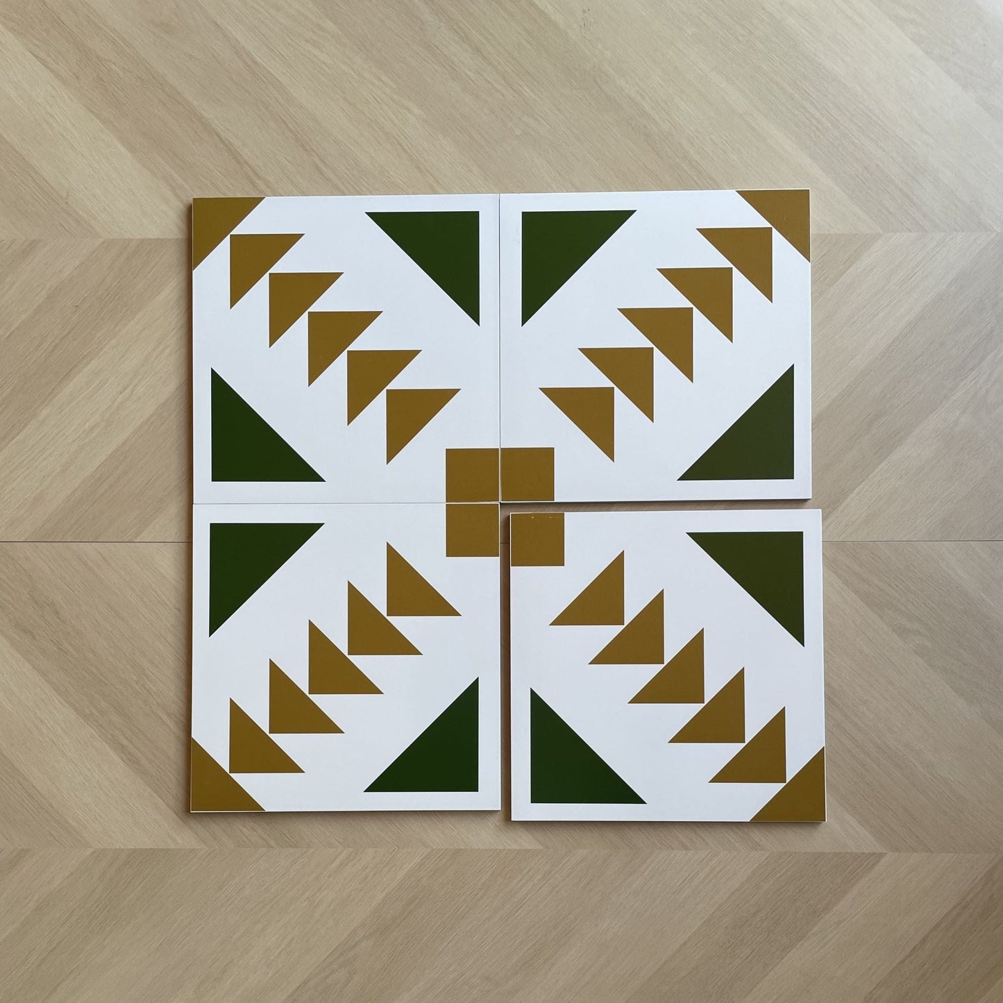 Geometry Bohemian Series - Confidence Satin 300x300mm Ceramic Tile