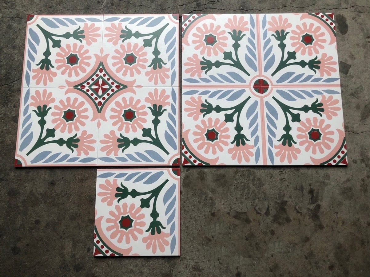 Pink Lovers Series - Paradise Rose Satin 300x300mm Ceramic Tile