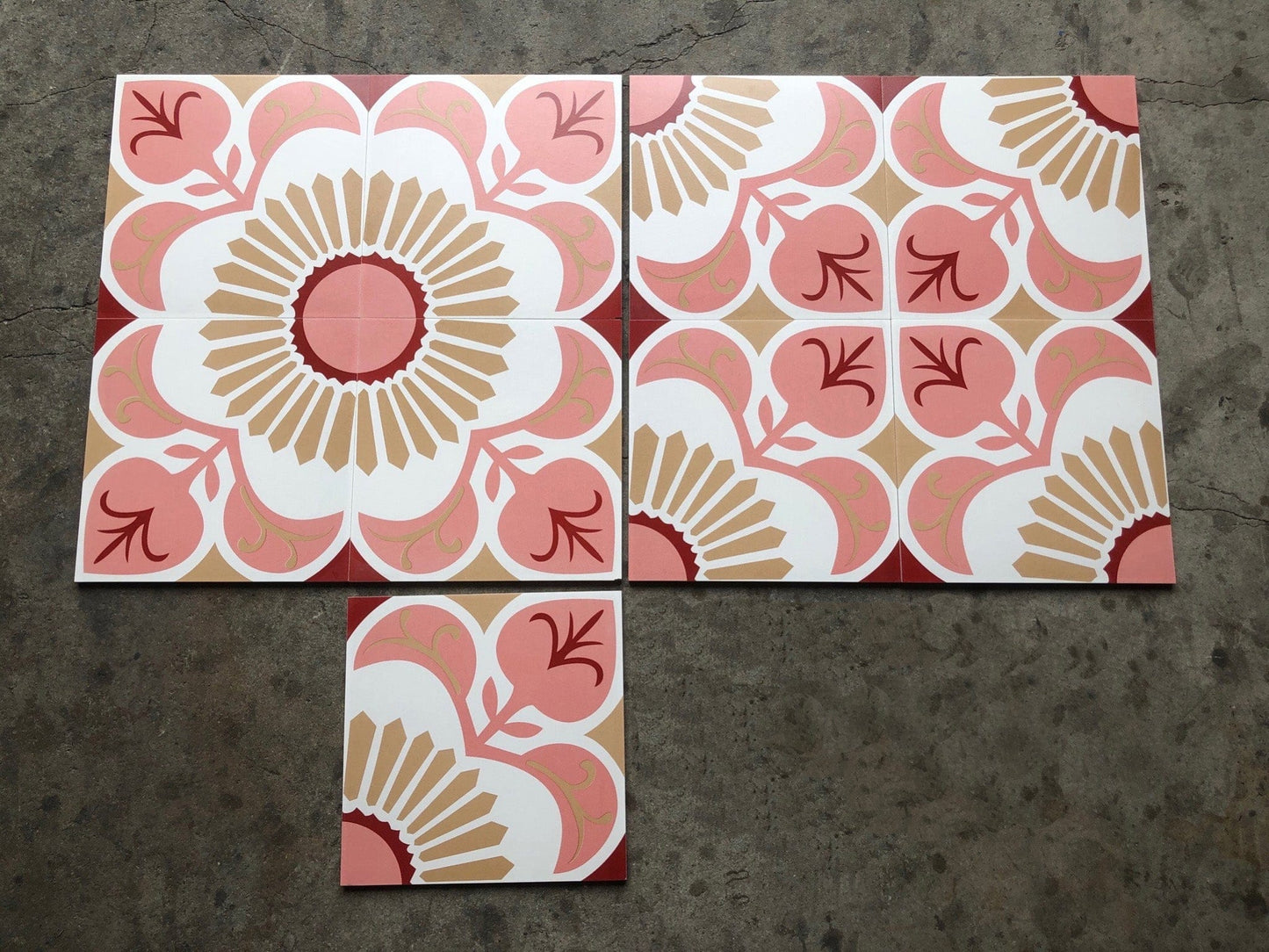 Pink Lovers Series - Love At First Sight Satin 300x300mm Ceramic Tile