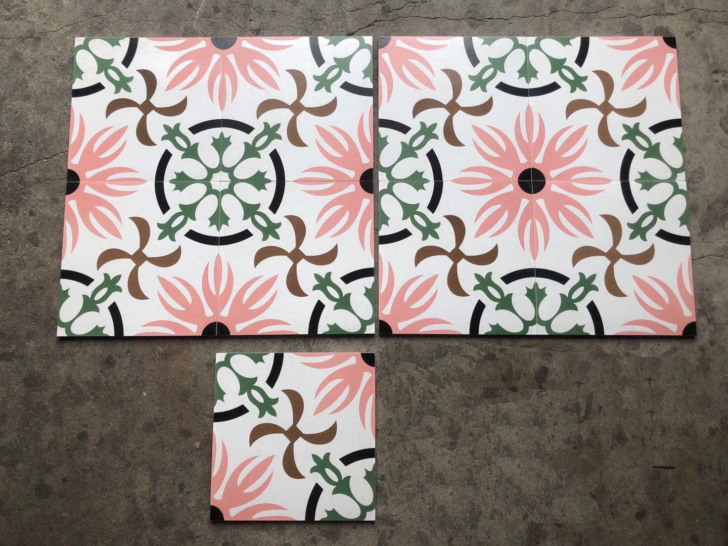 Pink Lovers Series - Taffy Twist Satin 300x300mm Ceramic Tile