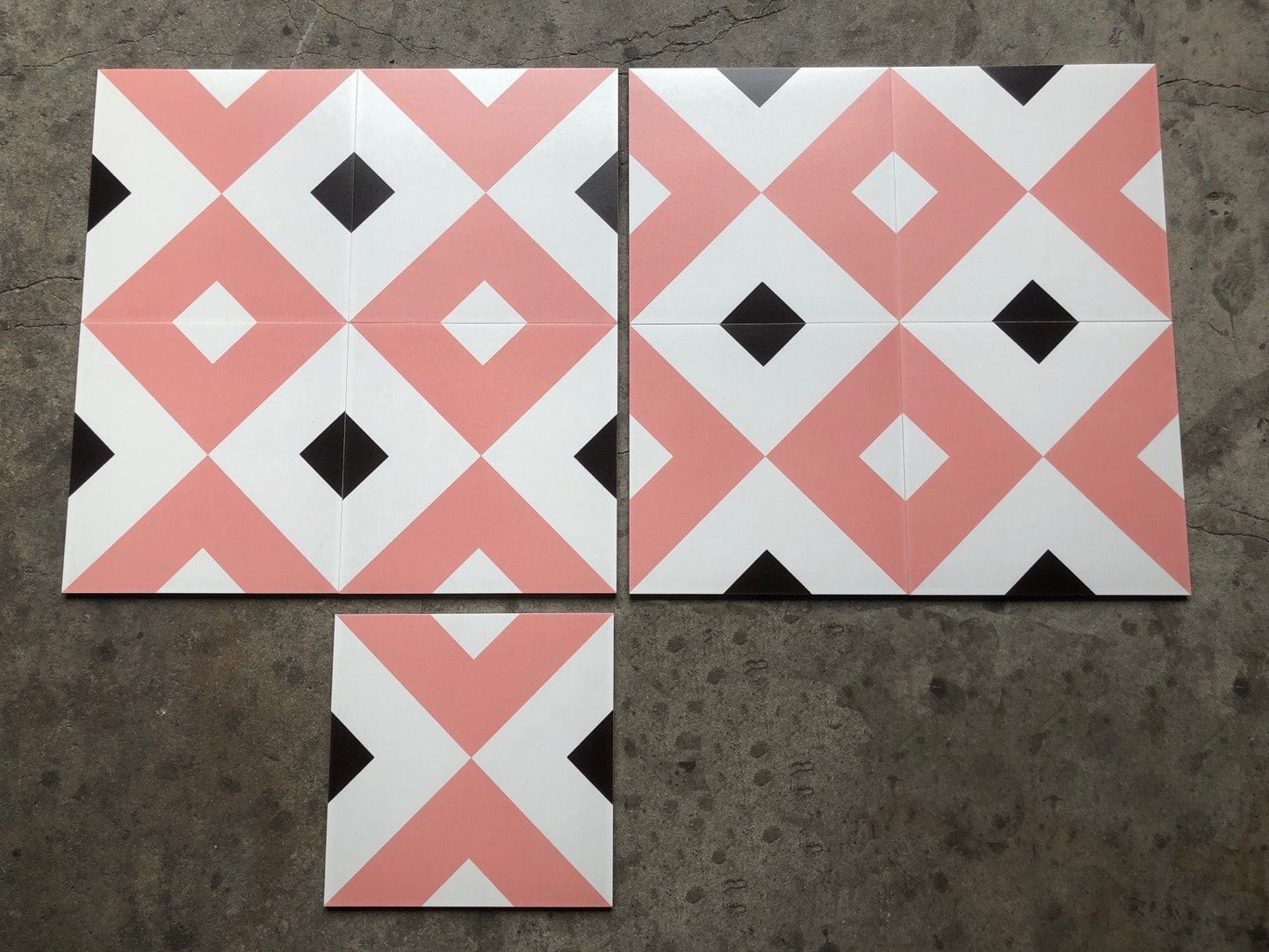 Pink Lovers Series - Happy Space Satin 300x300mm Ceramic Tile