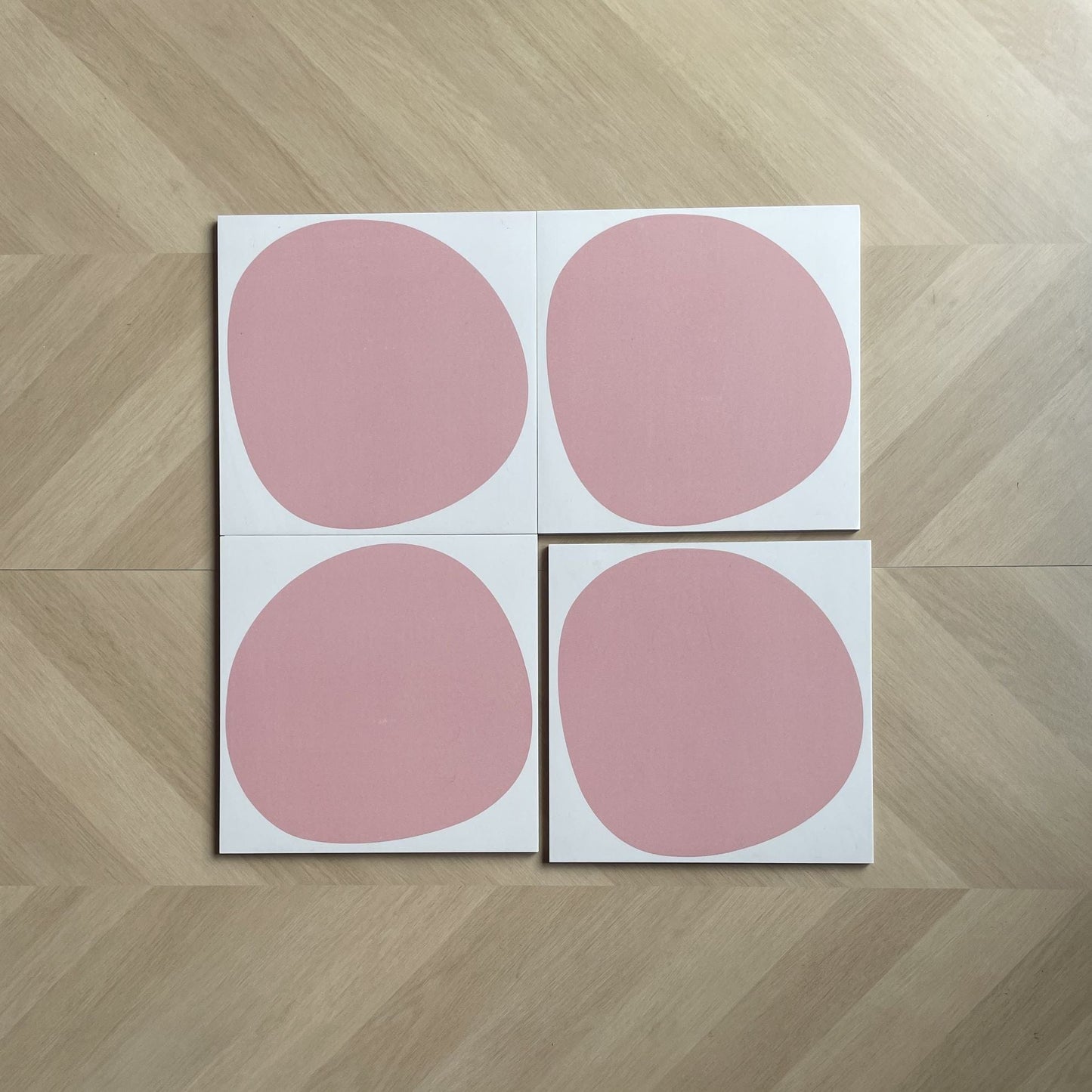 Pink Lovers Series - Bubble Love Satin 300x300mm Ceramic Tile