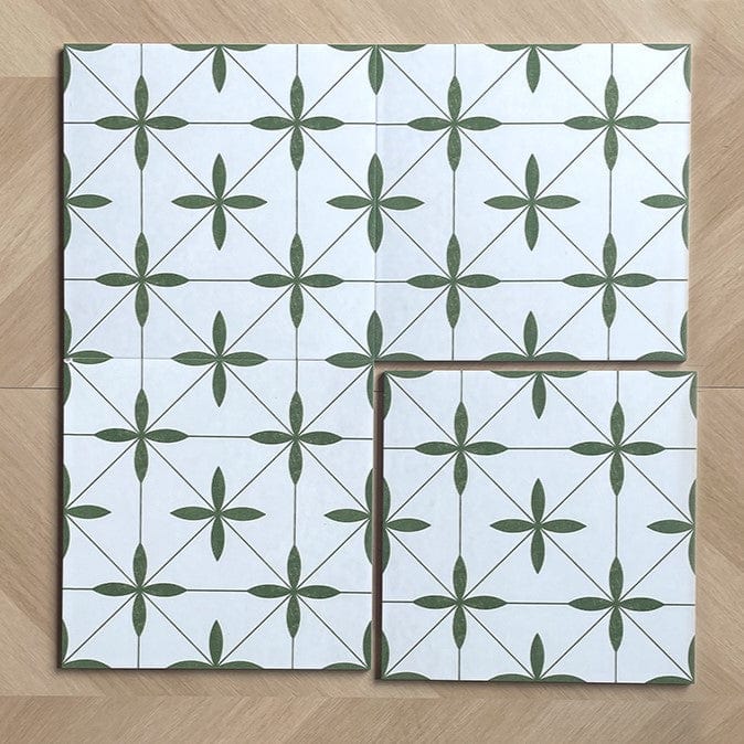 Retro Metro Series - Botanica Belle Satin 300x300mm Ceramic Tile