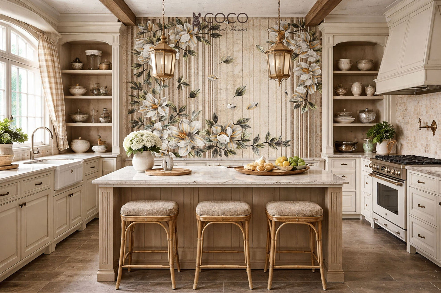 Nature’s Rhythm Stone Mosaic Art