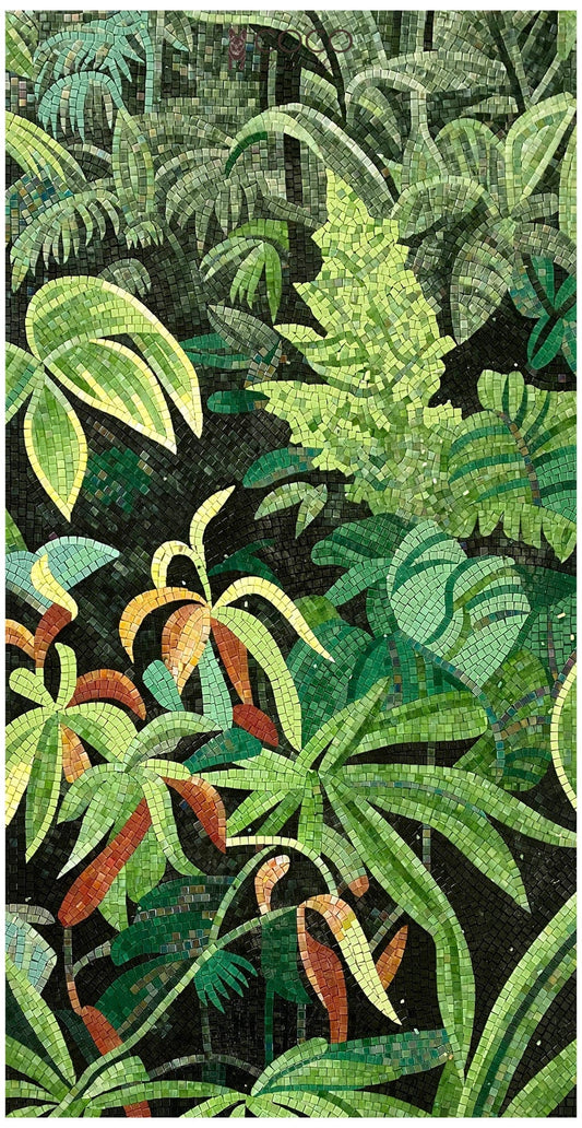 Lush Canopy Mosaic Art