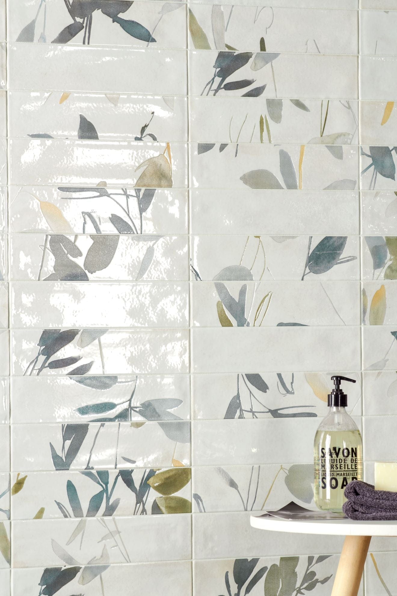 Lustroform Series - Winter Willow Gloss 75x300mm Porcelain Tile