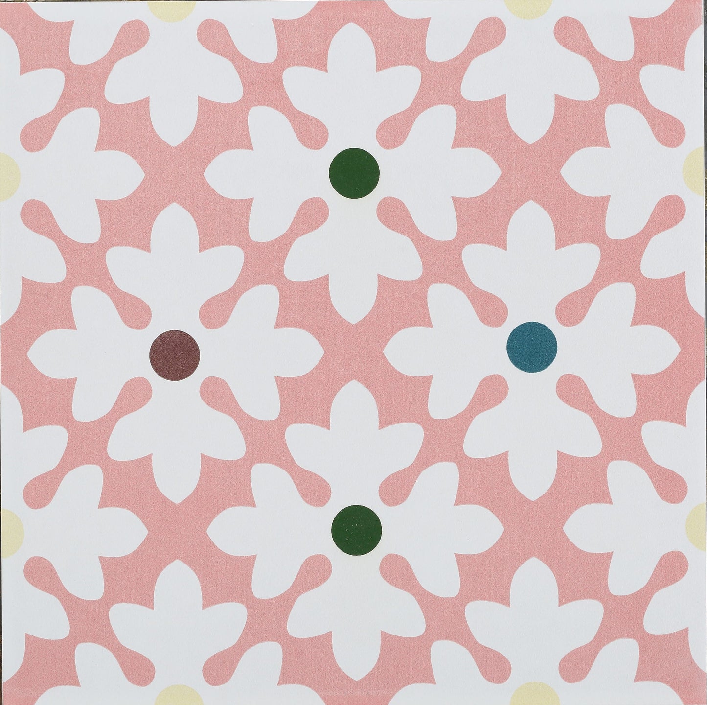Full-Size Sample - Pink Lovers Series - Infatuation 300x300mm Ceramic Tile