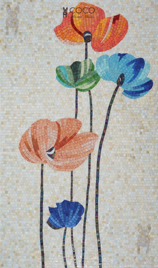 Artistic Mosaic - Water Lilies - Water Goodness