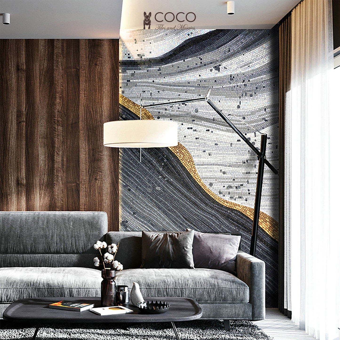 Artistic Mosaic - Abstract - Dawn Sky