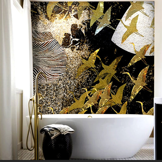 Artistic Mosaic - Birds - A Thousand Years