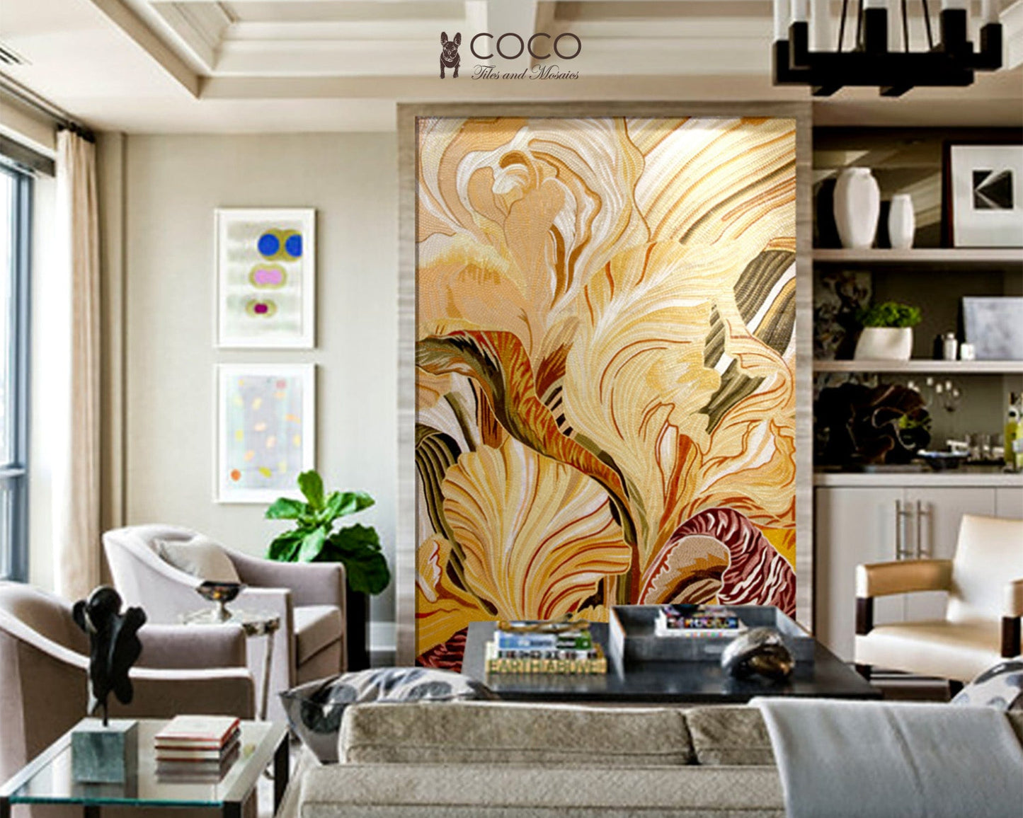Artistic Mosaic - Botanical Fantasy - Mysterious Plant