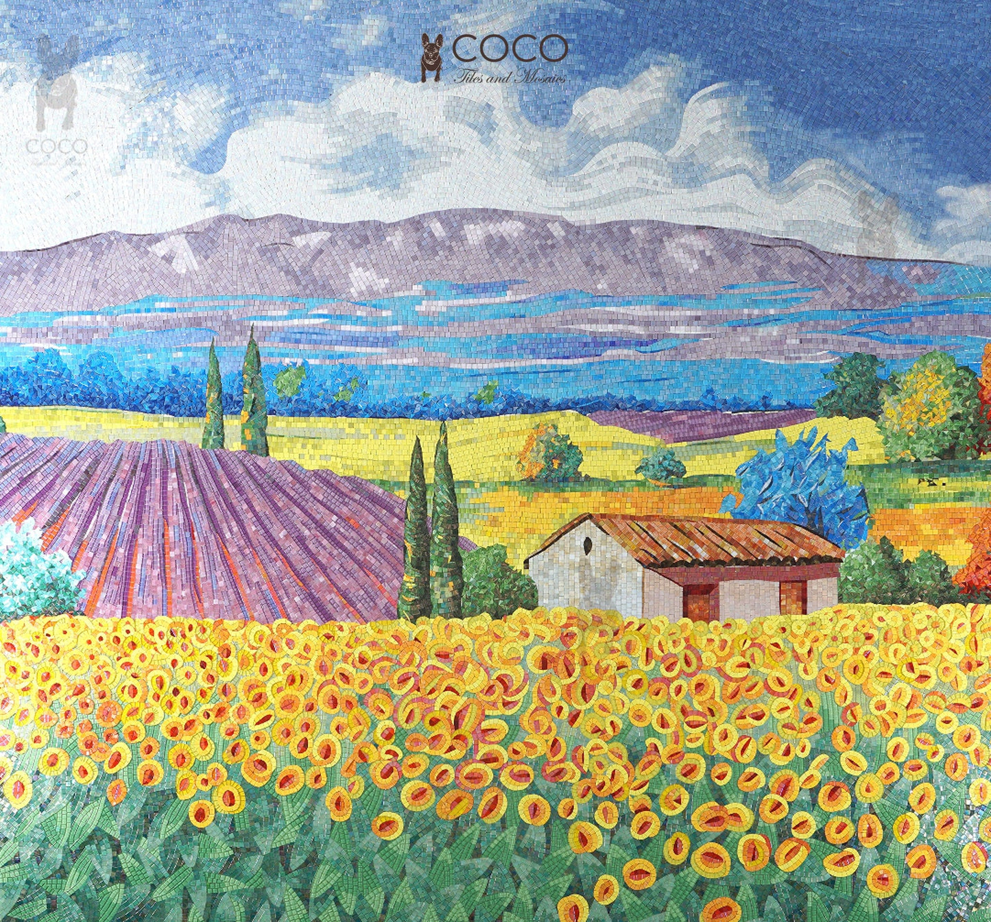Mosaic Art - Wildflower Meadows