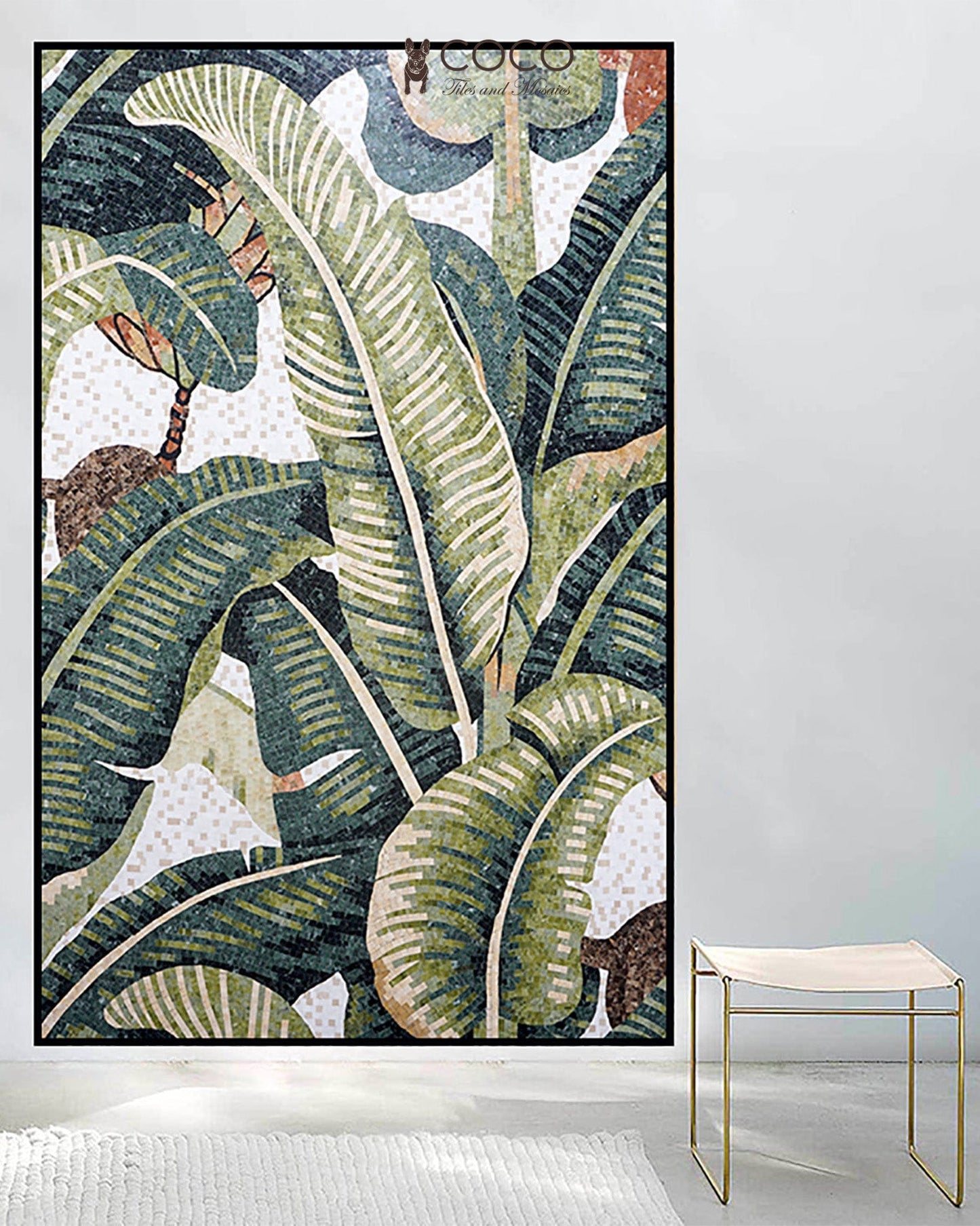 Mosaic Art - Leaves - Inner Calm