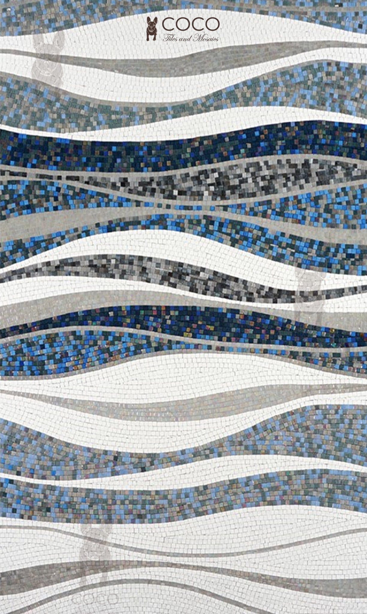 Mosaic Art - Abstract - Magnetic Field