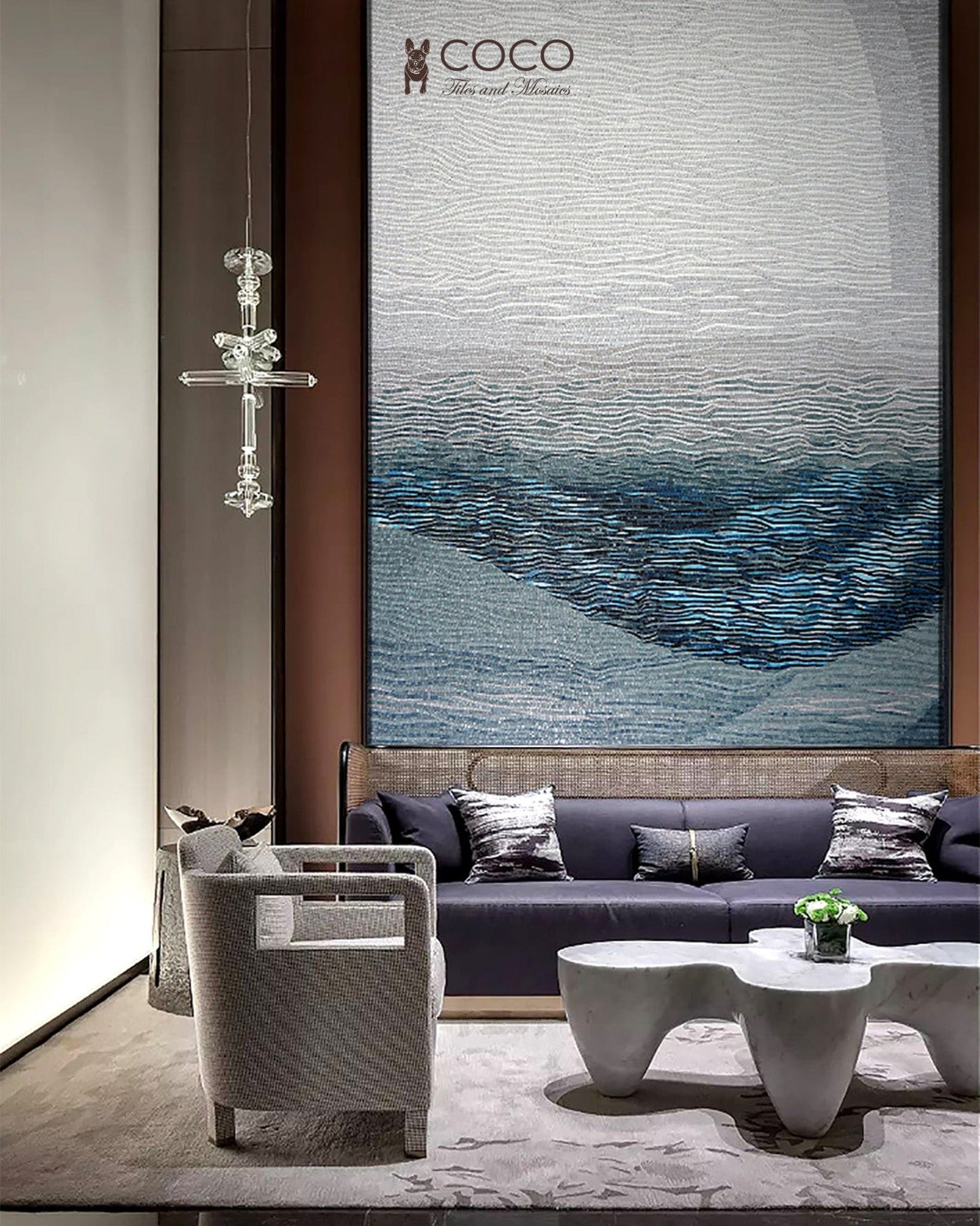 Mosaic Art - Abstract - Fading Away