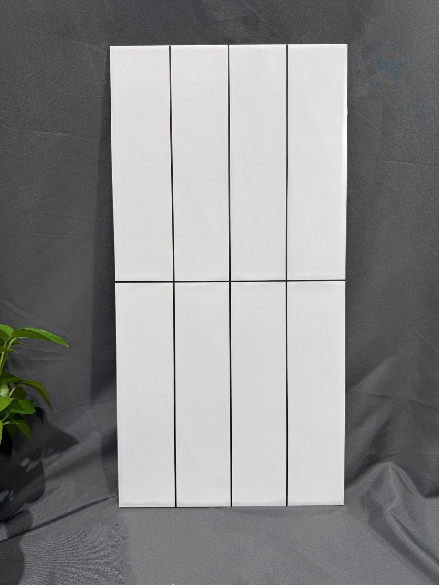 Minimalist Muse Series - Wavy Cascade Satin 300x600mm Porcelain Tile