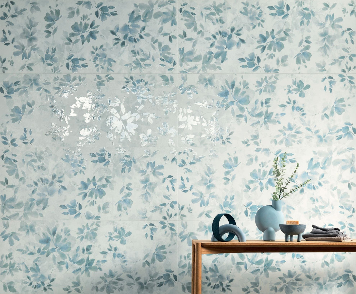 Wonderland Series - Floral Clouds Satin 500x1200mm Ceramic Tile