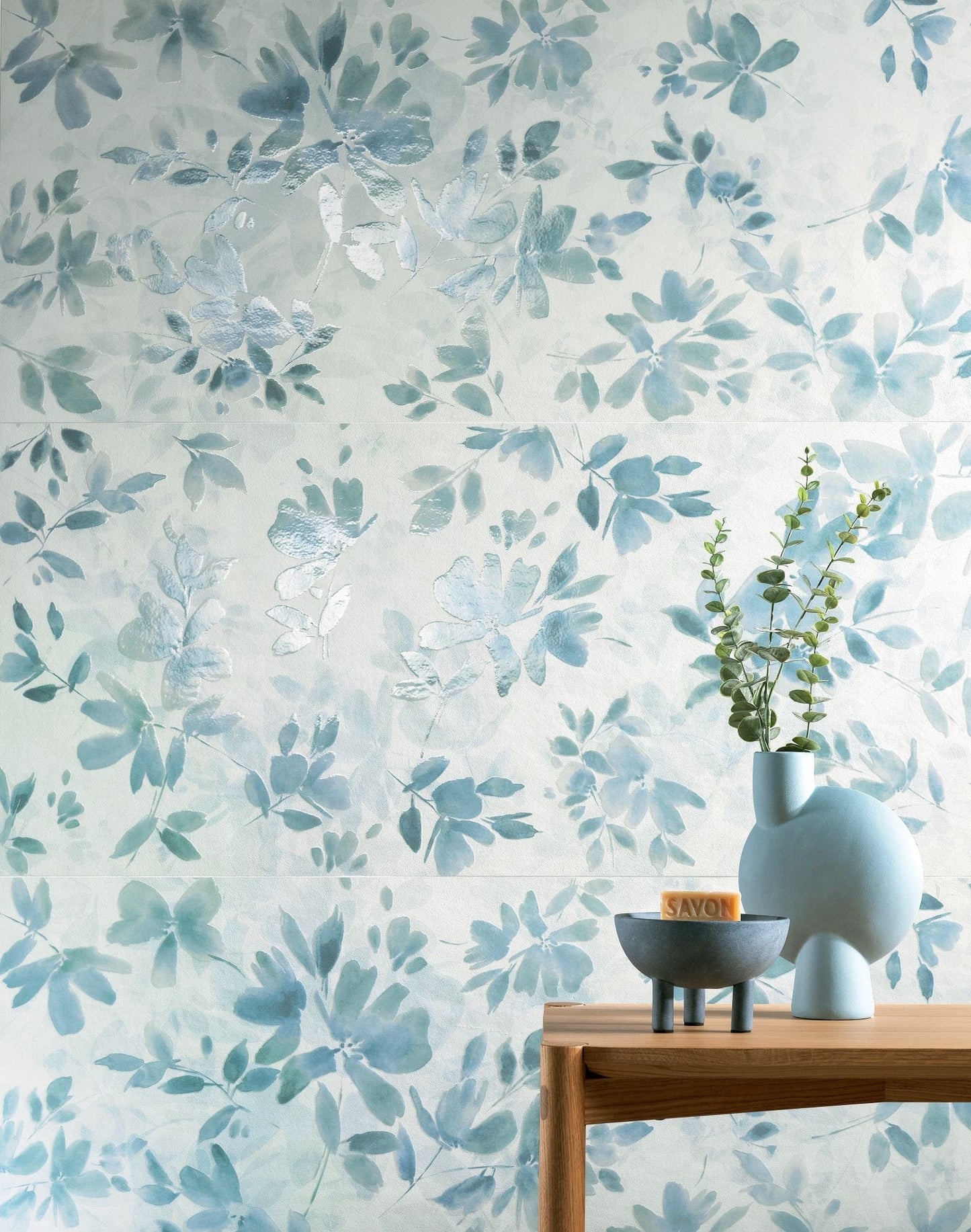 Wonderland Series - Floral Clouds Satin 500x1200mm Ceramic Tile