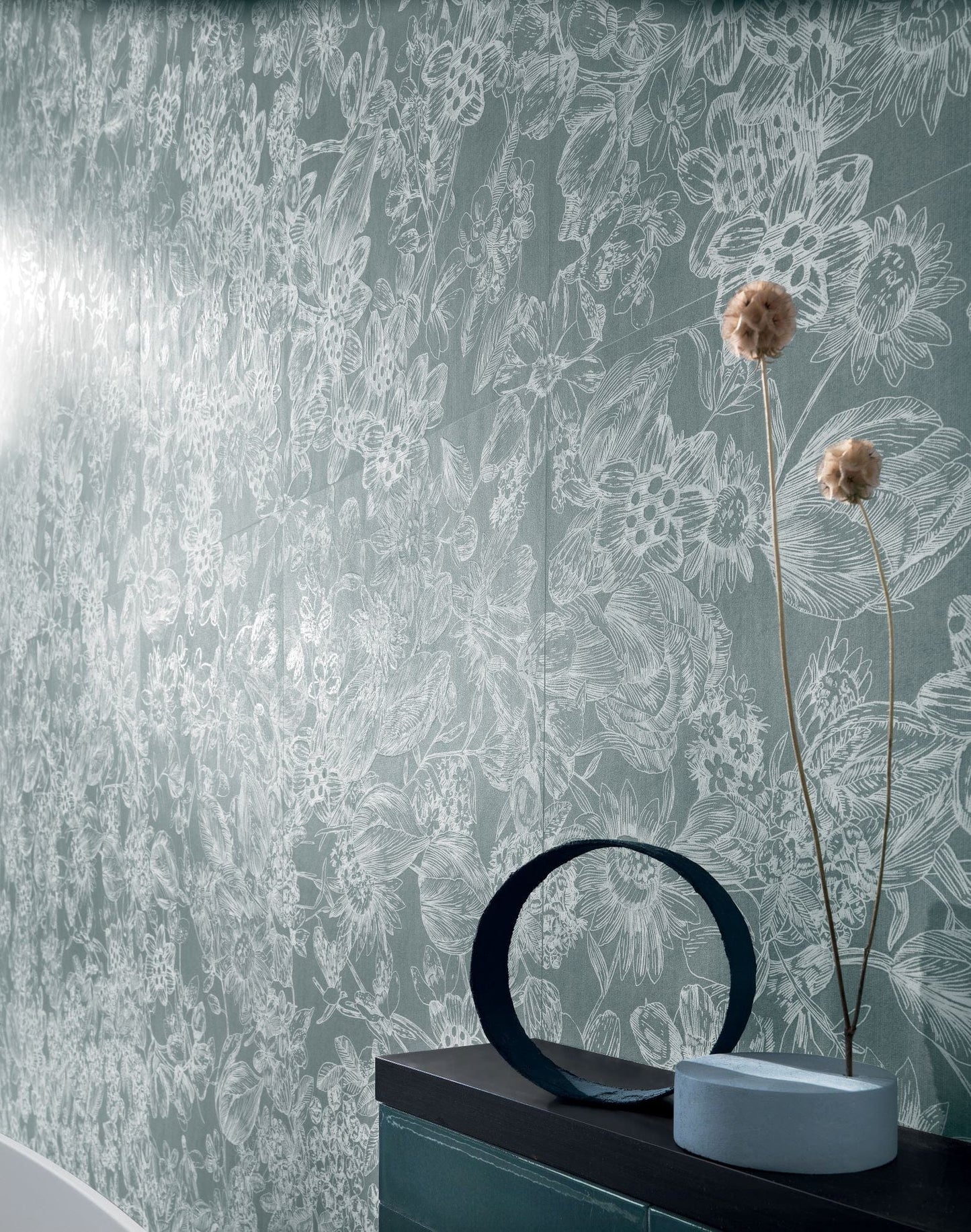 Wonderland Series - Floral Bay Satin 500x1200mm Ceramic Tile