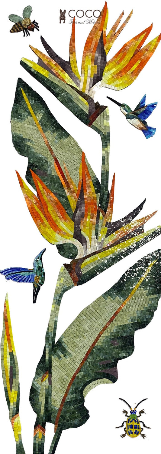 Nature’s Dance Wall Mosaic Art