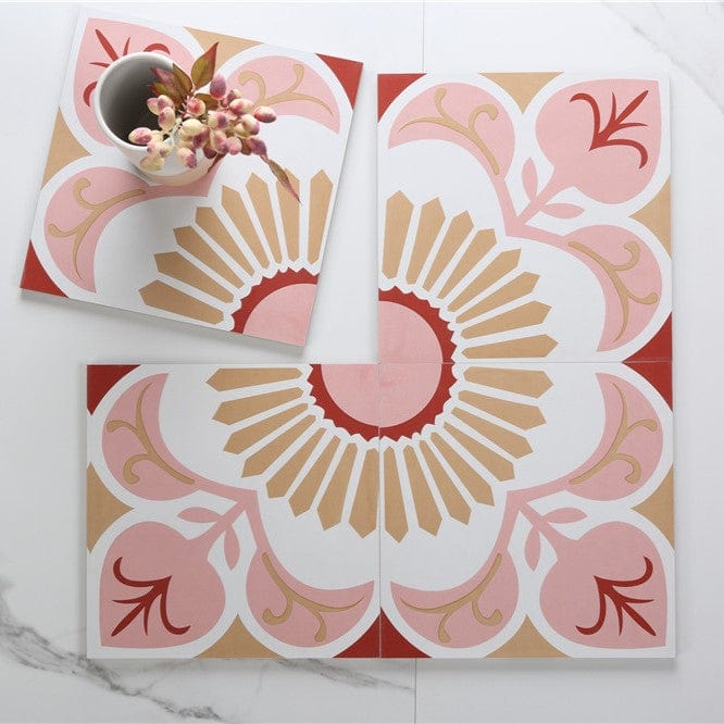 Pink Lovers Series - Love At First Sight Satin 300x300mm Ceramic Tile