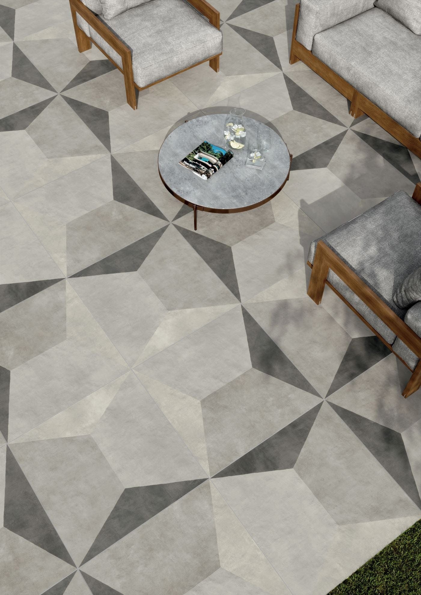 Symphony Series - Prismatrix Matte 20mm Thickness 800x800mm Porcelain Tile