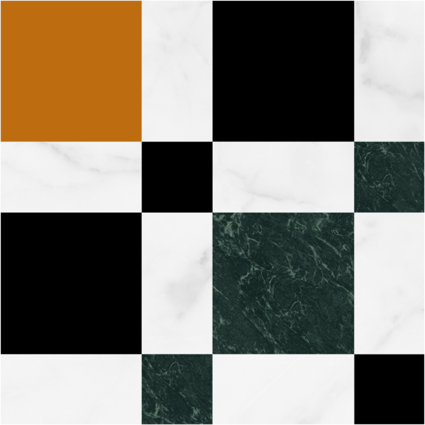 Geometry Bohemian Series - The Executive Room Satin 300x300mm Ceramic Tile