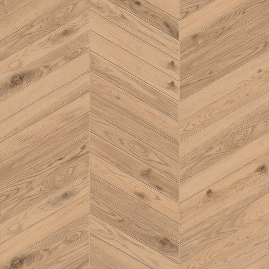 Grandeur Series - Golden Forest Glade Chevron Matte 75x450mm Porcelain Tile