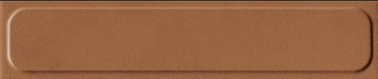 Full-Size Sample - Cadence Series - Rich Terracotta STR 2 Matt 64x300mm Porcelain Tile