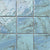 CoCo & Breezy Series - Blue Lagoon Gloss 97x97mm Porcelain Mosaic Pool Tile