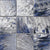 CoCo & Breezy Series - Breaking Waves Gloss 97x97mm Porcelain Mosaic Pool Tile