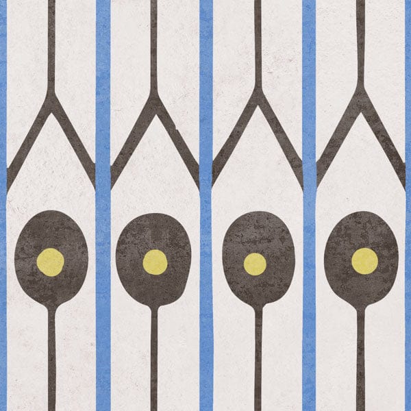 GeoMod Series - Midnight Masquerade Natural 305x305mm Porcelain Tile