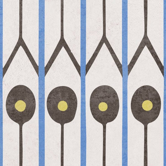 GeoMod Series - Midnight Masquerade Natural 305x305mm Porcelain Tile