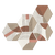 KaleidoCraft Series - Earthen Village Natural 250x290mm Hexagon Porcelain Tile