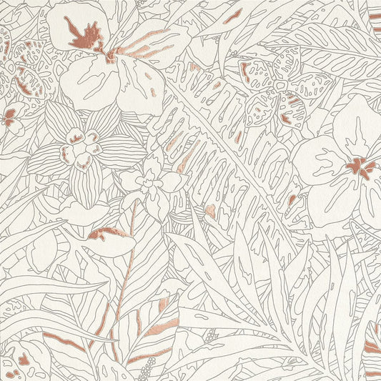 Wonderland Series - Coral Jungle Satin 500x1200mm Ceramic Tile
