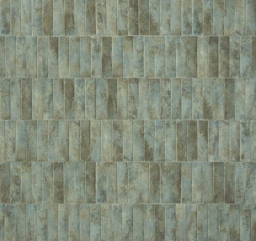 Fire & Earth Series - Emerald Patina Matte 60x240mm Porcelain Tile