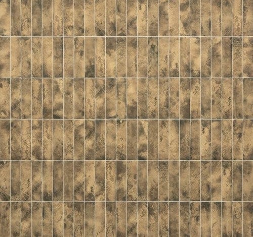 Fire & Earth Series - Burnished Gold Matte 60x240mm Porcelain Tile